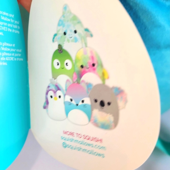 VICKIE 🦊🎒 Pink & Blue Fox BACKPACK Original Squishmallow by Kelly Toy ☆》NWT《☆ - Picture 5 of 7